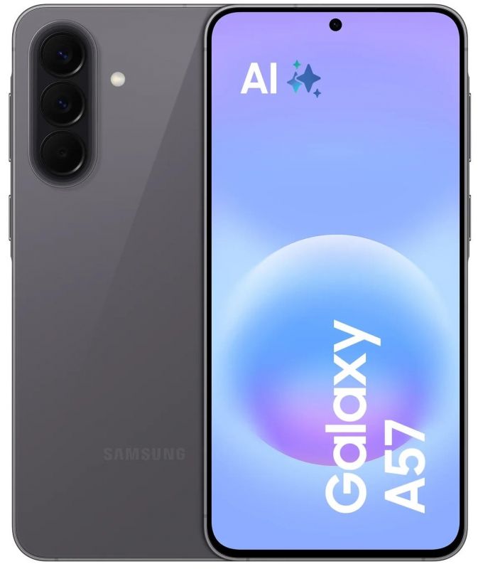 Смартфон Samsung Galaxy A57 5G (A576) 6.7" 8/128ГБ, 2SIM, 5000мА•год, сірий