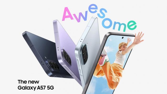 Смартфон Samsung Galaxy A57 5G (A576) 6.7" 8/128ГБ, 2SIM, 5000мА•год, фіолетовий