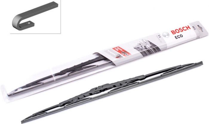 Склоочисник Bosch каркасний 650мм під гачок (3 397 011 402)