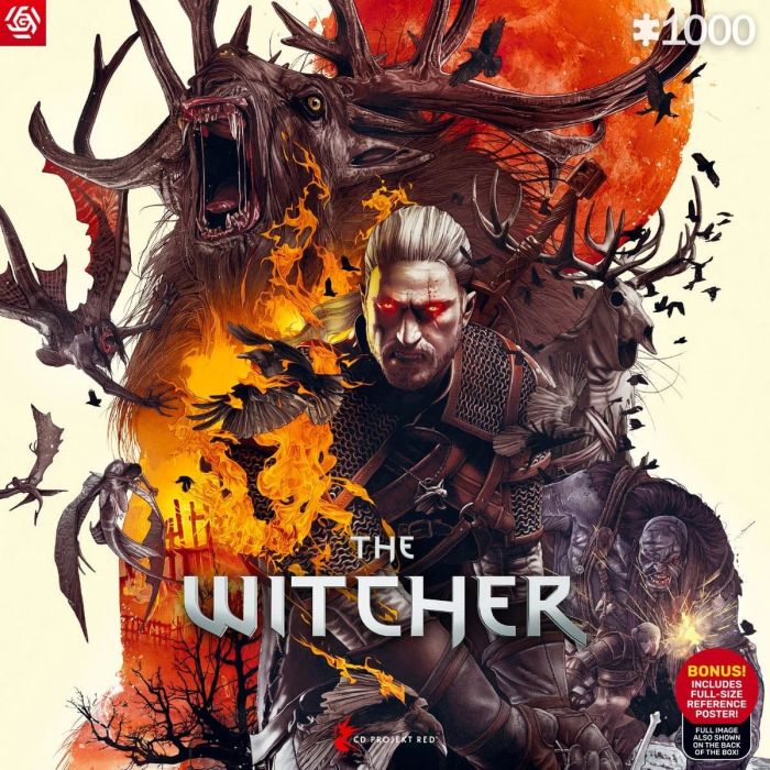 Пазл GoodLoot The Witcher Monsters 1000 од.