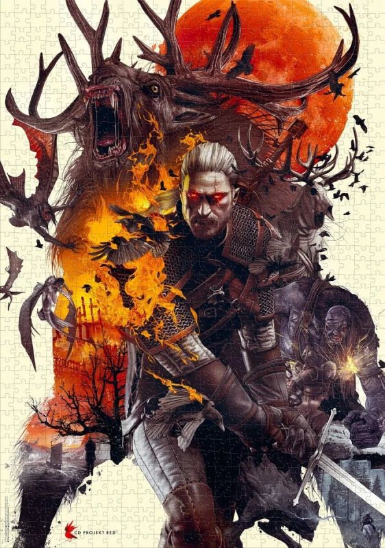 Пазл GoodLoot The Witcher Monsters 1000 од.