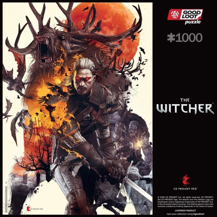 Пазл GoodLoot The Witcher Monsters 1000 од.