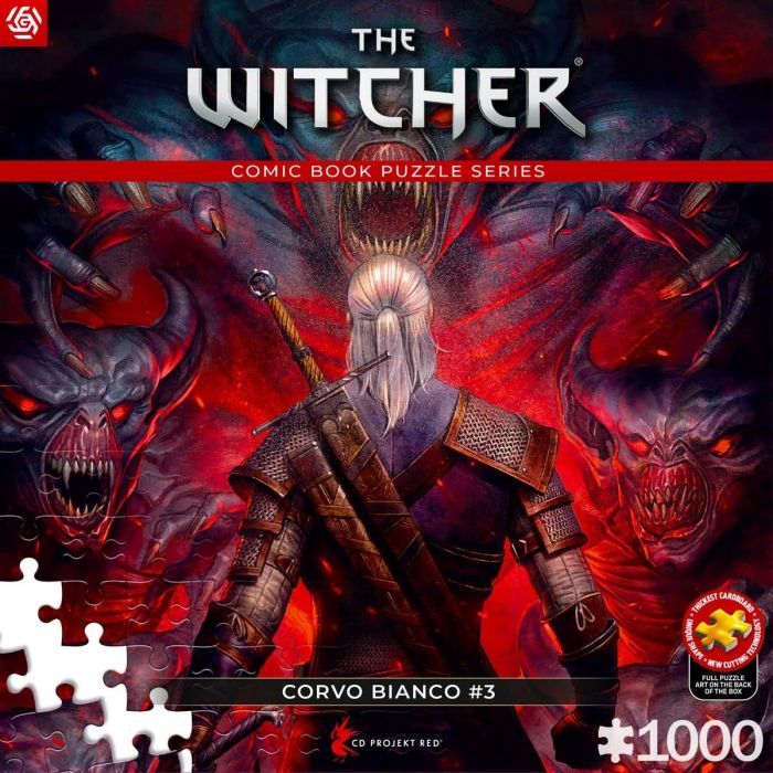 Пазл GoodLoot The Witcher Corvo Bianco 1000 од.