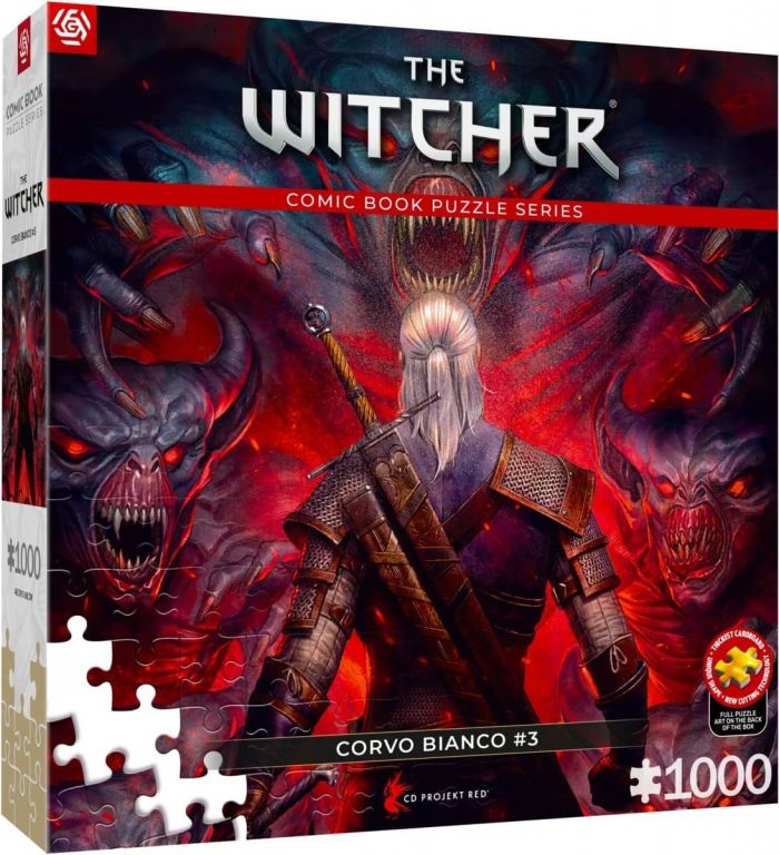 Пазл GoodLoot The Witcher Corvo Bianco 1000 од.