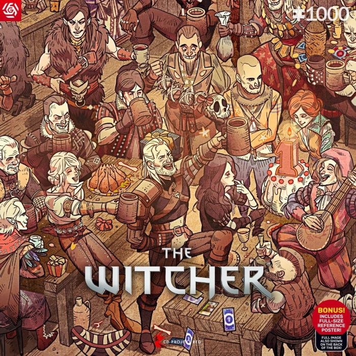 Пазл GoodLoot The Witcher Birthday 1000 од.