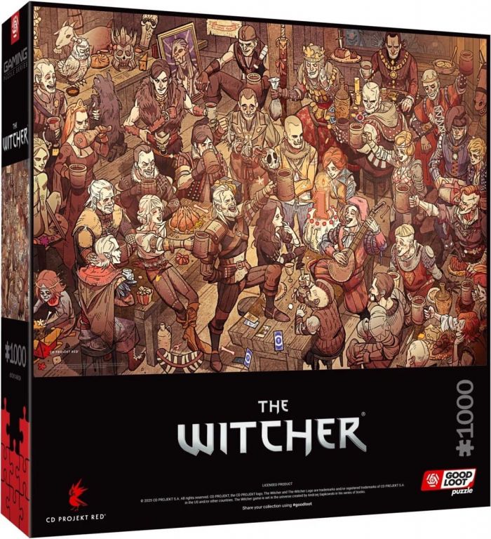 Пазл GoodLoot The Witcher Birthday 1000 од.