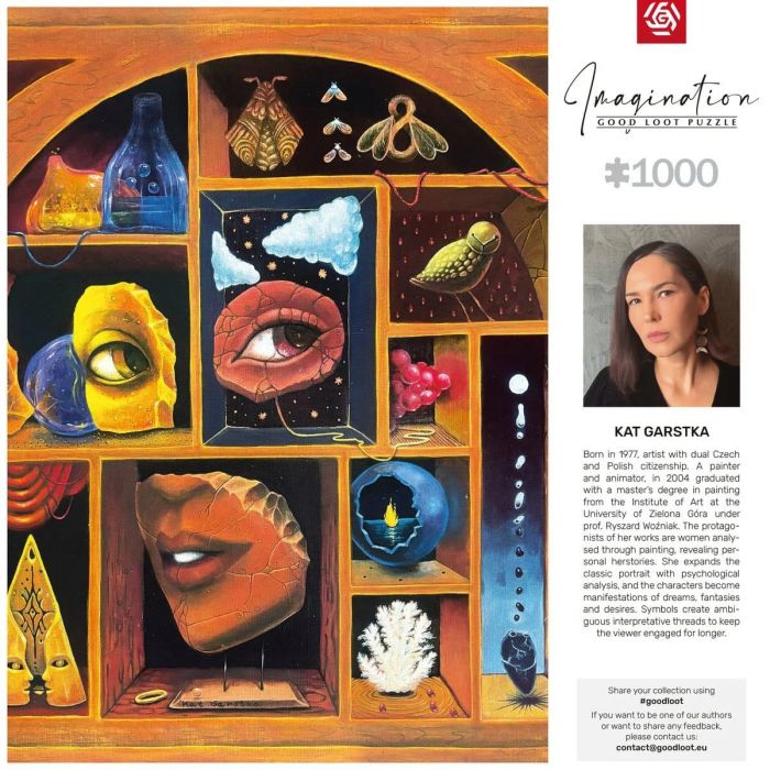 Пазл GoodLoot Imagination: Kat Garstka  The Oneironaut's Collection II 1000 од.