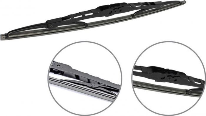 Склоочисник BOSCH Eco каркасний 550мм під гачок (3 397 004 672)