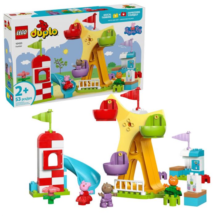 Конструктор LEGO DUPLO Peppa Pig Ярмарок розваг