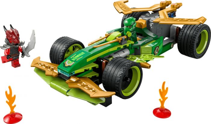 Конструктор LEGO Ninjago Автомобіль для перегонів Лойда з інерційним двигуном