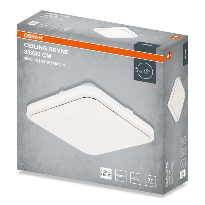 Світильник накладний CEILING SKYNE 330мм Square 24Вт 4000K