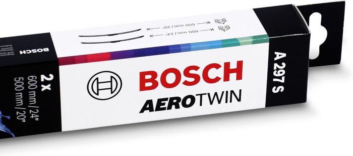 Склоочисник BOSCH Aerotwin безкаркасний комплект 600/500мм (3 397 007 297)