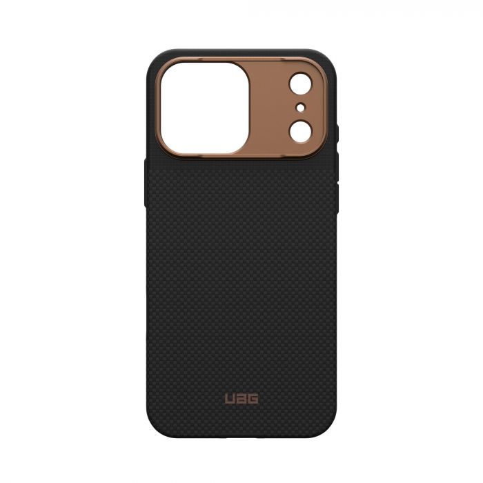 Чохол UAG для iPhone 17 Pro Max, Fibr Armr Magsafe, Kevlar Graphite/Bronze