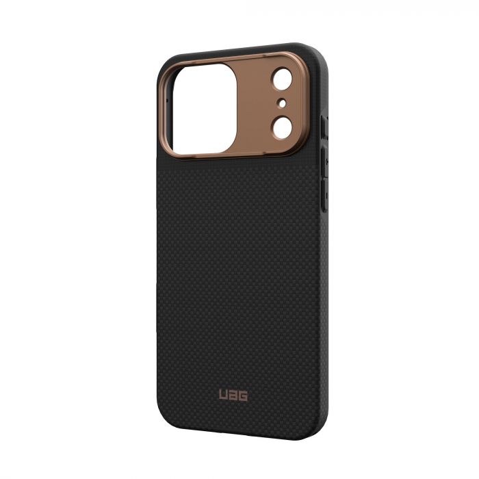Чохол UAG для iPhone 17 Pro Max, Fibr Armr Magsafe, Kevlar Graphite/Bronze