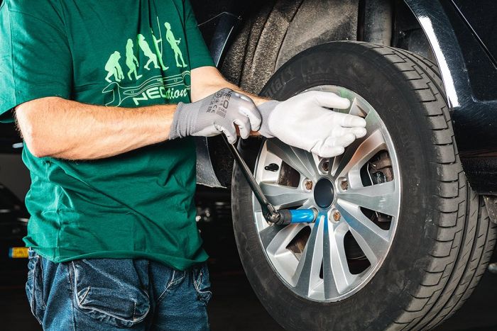 Рукавички робочі Neo Tools поліестер з поліуретановим покриттям, р.8, сірий 12шт