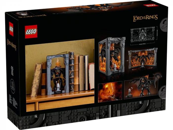 Конструктор LEGO Icons Володар перснів: Балроґ. Книжковий куточок