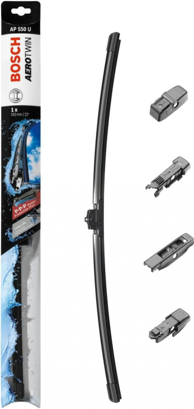 Склоочисник BOSCH Aerotwin Plus безкаркасний 550мм (3 397 006 949)
