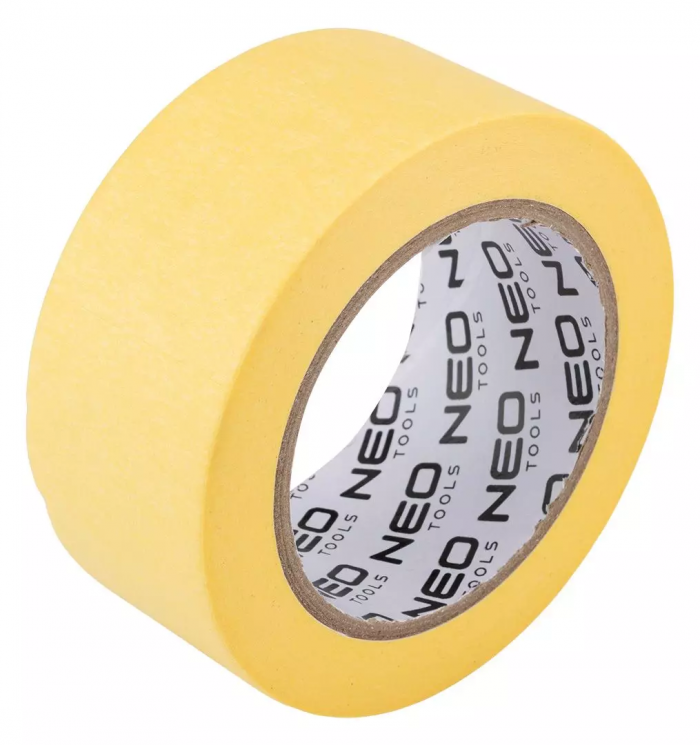Стрічка малярна Neo Tools, 50мх48мм, жовтий