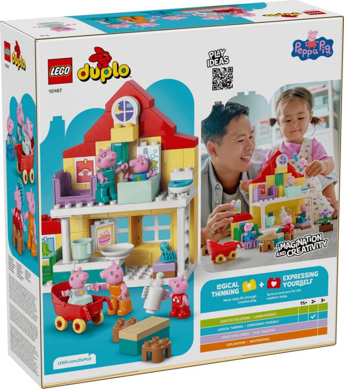Конструктор LEGO DUPLO Peppa Pig Сімейний будинок