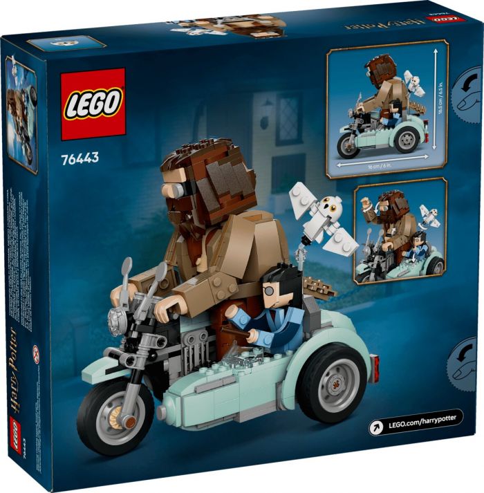 Конструктор LEGO Harry Potter Поїздка Геґріда й Гаррі на мотоциклі