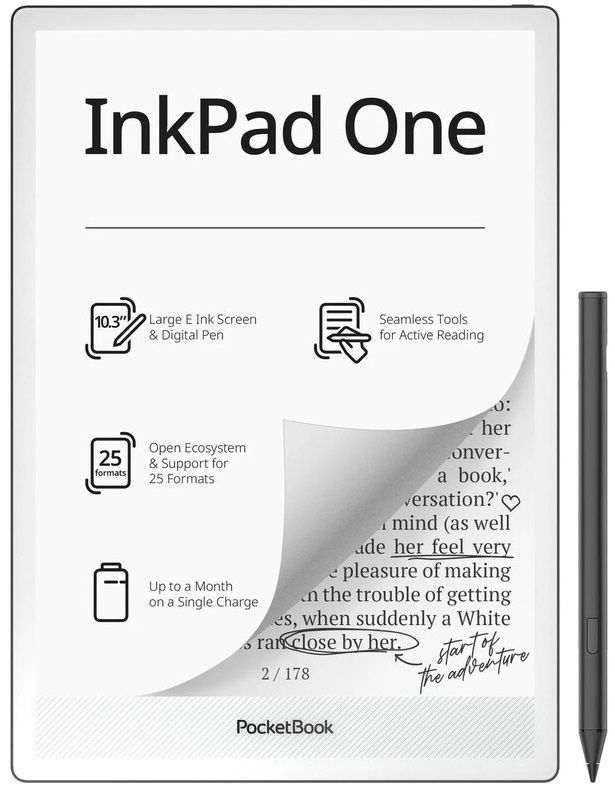 Електронна книга PocketBook 1030, Matte Black