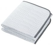 Електропростирадло  Beurer, 130x75см, 50Вт, 3 режими, фліс, білий