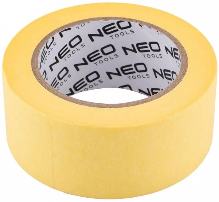 Стрічка малярна Neo Tools, 50мх48мм, жовтий
