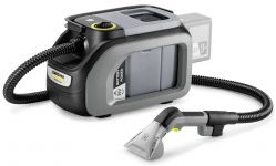 Пилосос професійний акумуляторний Karcher Puzzi 2/1 Bp 36Вт 16кПа контейнер 1.7/2.9л вологе/сухе прибирання  3.74кг
