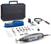 Шліфмашина шліфувально-гравірувальна Dremel 4250 3-45 175В 5000-35000об/хв 45 насадок + 3 приставок кейс 0.70кг