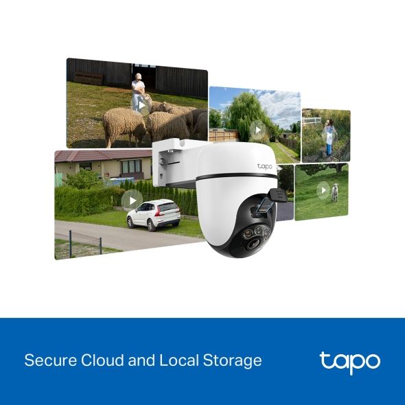 Комплект розумної бездротової камери TP-LINK TAPO C630 KIT 3K та сонячної панелі