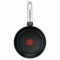 Сковорода Tefal Emotion+, 18см, нержавіюча сталь, бакеліт, чорний
