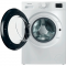 Пральна машина Indesit фронтальна, 6кг, 1200, A+++, 44.6см, дисплей, пара, інвертор, люк чорний, білий