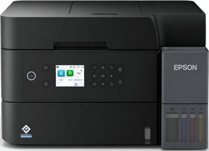 БФП ink color A4 Epson EcoTank L6370 35_23 ppm DADF Duplex USB Ethernet Wi-Fi 4 inks Black Pigment