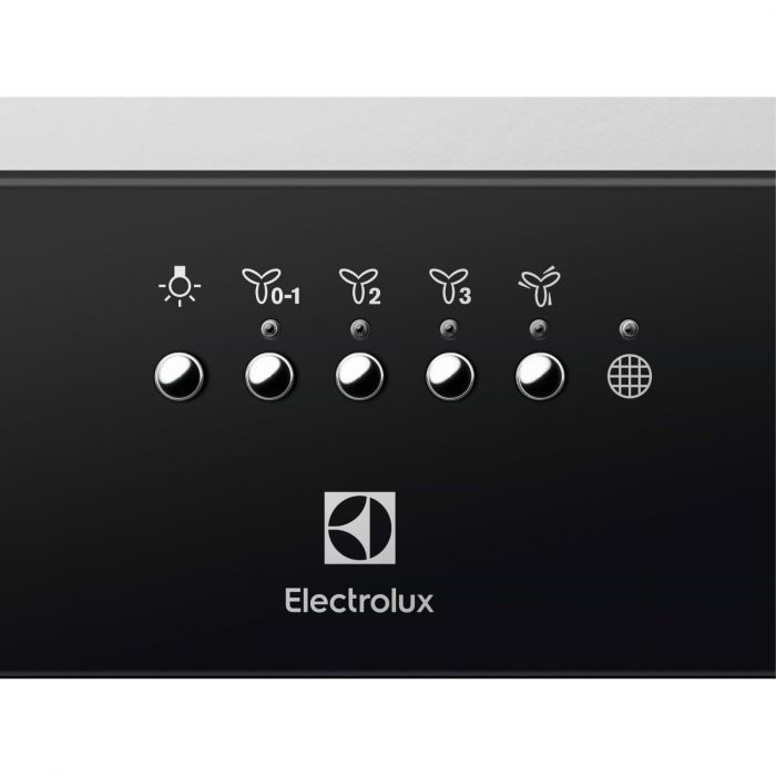 Витяжка Electrolux вбудована, 54см, 600м.куб/год., Hob2Hood, чорний
