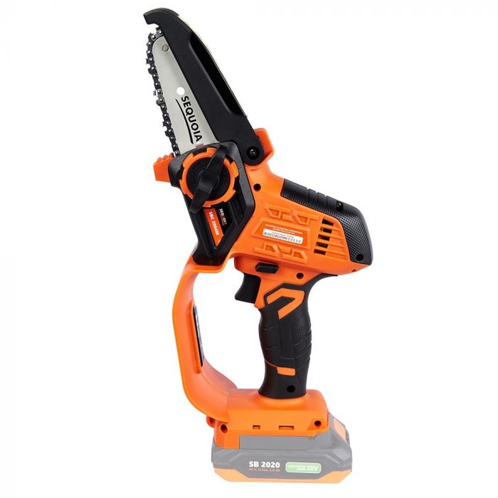 Пила ланцюгова акумуляторна SEQUOIA SBC2004M 20В шина 12.7см 1/4" 7.0м/с 1.1кг без АКБ та ЗП