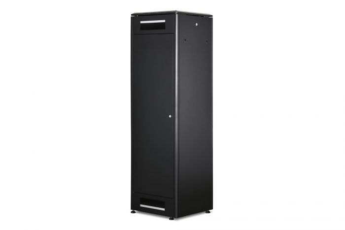 Шафа DIGITUS 19", 42U, Network Unique, перфоровані двері, 600x600 мм, 1200кг максимально, чорна