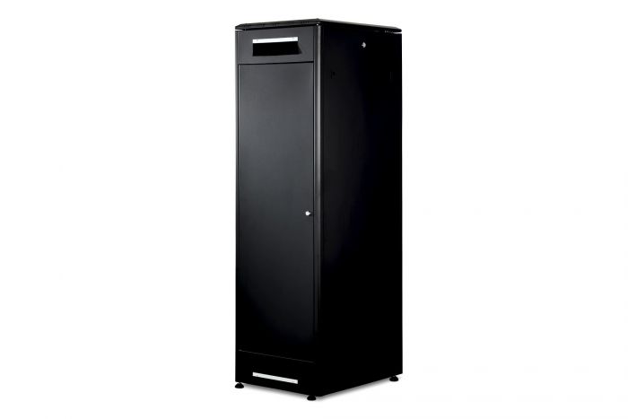 Шафа DIGITUS 19", 42U, Network Unique, передні двері зі склом, 600x800 мм, 1200кг максимально, чорна
