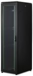 Шафа DIGITUS 19", 42U, Network Unique, передні двері зі склом, 600x800 мм, 1200кг максимально, чорна