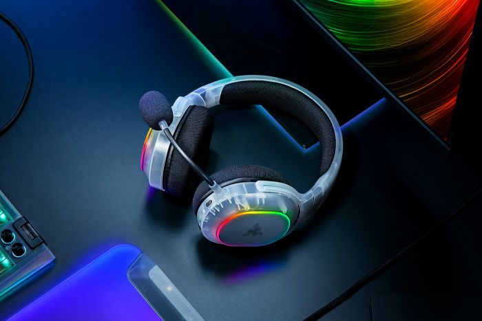 Гарнітура ігрова Razer Barracuda X Chroma, BT/WL, RGB, Phantom White Ed.