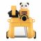 Пляшка для води ARDESTO Excavator 500мл, пластик, жовтий