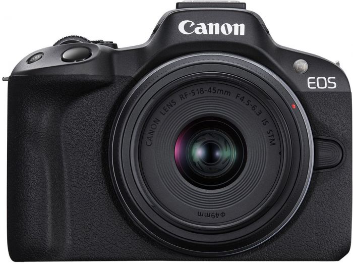 Цифр. фотокамера Canon EOS R50 + RF-S 18-45 IS STM + RF75-300 IS STM Black