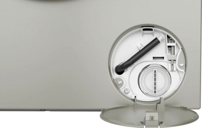 Пральна машина Bosch фронтальна, 8кг, 1200, A, 52см, дисплей, сірий