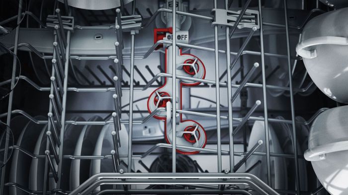 Посудомийна машина Bosch вбудована, 14компл., A, 60см, дисплей, 3й кошик, білий