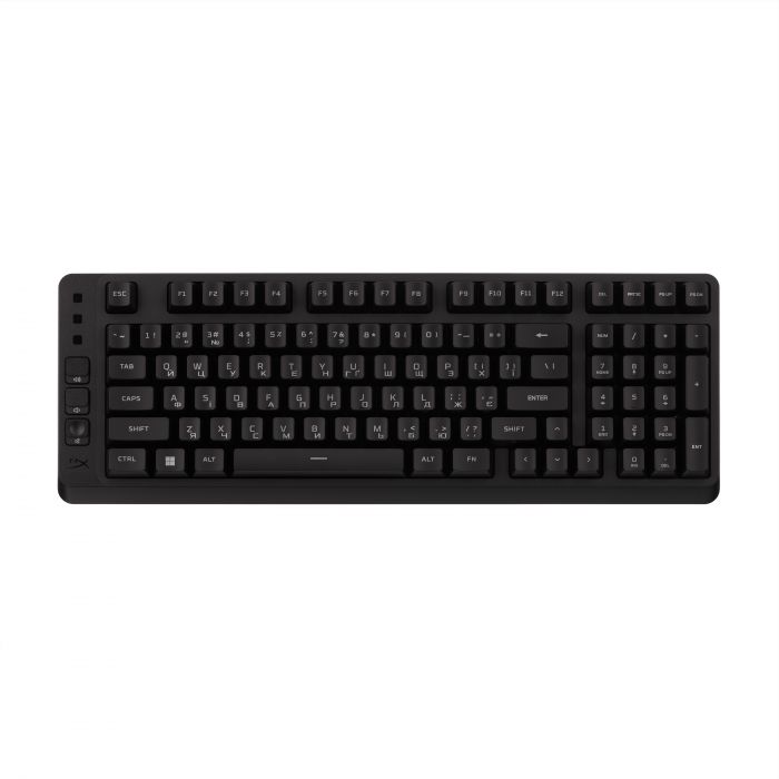 Клавіатура мембранна HyperX Alloy Origins EVE 1800 99key, Red, USB-A, EN/UA, RGB, чорний