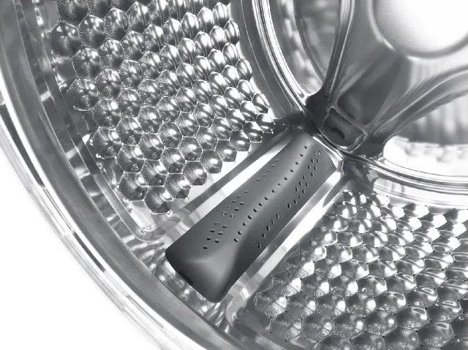 Пральна машина TCL фронтальна, 6кг, 1000, B, 45см, дисплей, пара, інвертор, білий