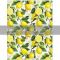Рушник для кухні ARDESTO Sicilian lemons 50x68см, 100% бавовна, зелений