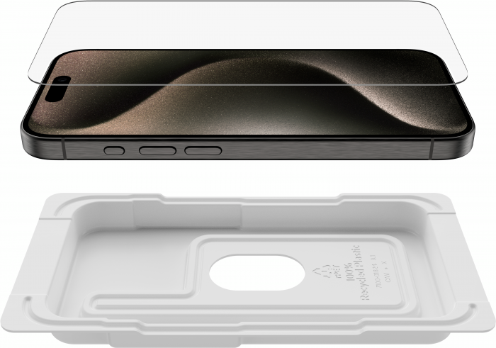 Захисне скло Belkin для iPhone 15 Pro TemperedGlass AM (1 Pack)