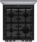 Плита Gorenje комбінована, 70л, 50x60см, метал. кришка, дисплей, IconLed, емальовані реш, титан