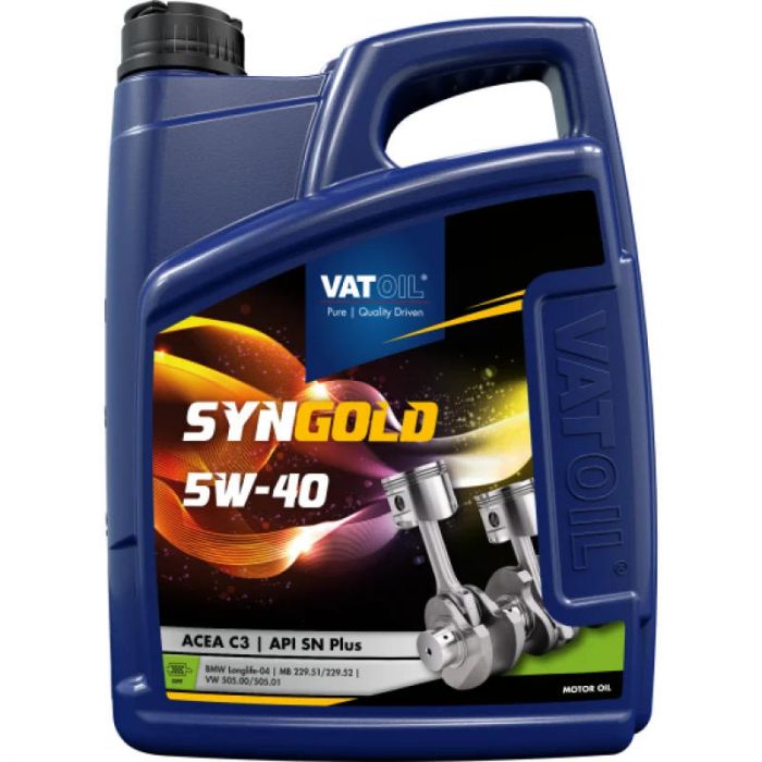 Олива моторна VATOIL SynGold 5W-40 5л (11-5) (50195)