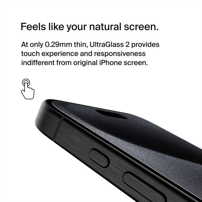 Захисне скло Belkin для iPhone 15 Pro Max UltraGlass2 AM (1 Pack)